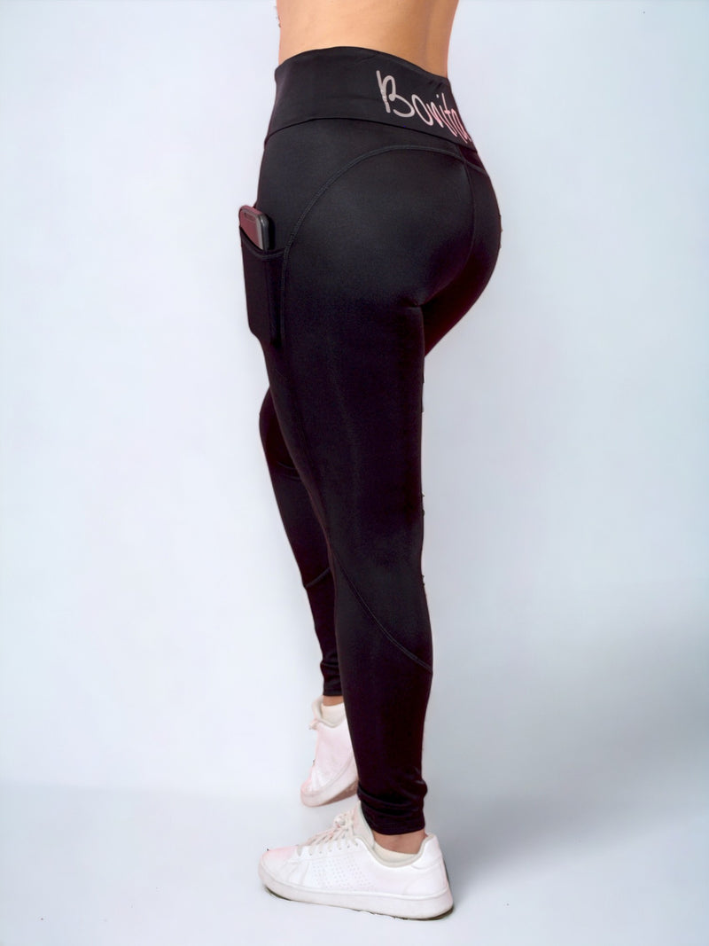 Leggins Negro Sexy Mujer | Cintura Alta