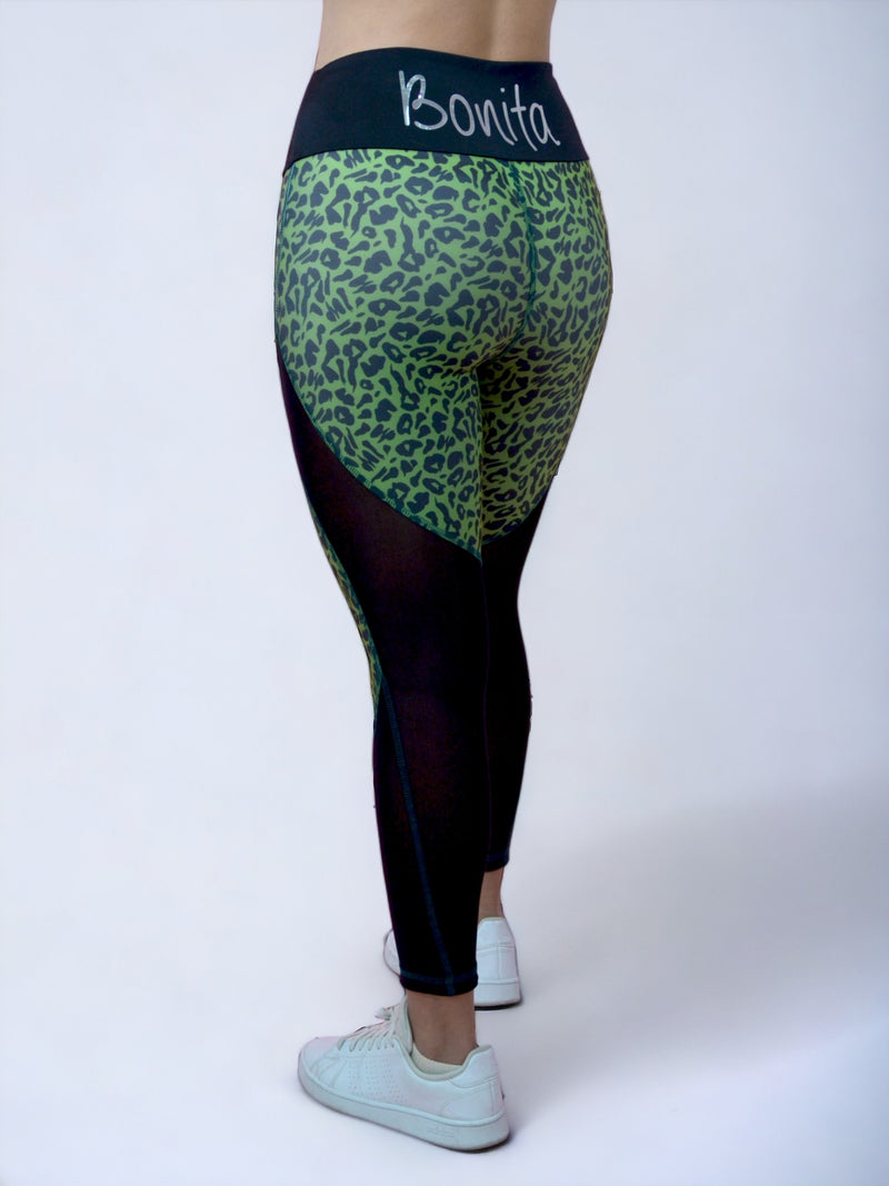 Conjunto Deportivo Mujer Jaguar Verde - Bonita & Fitness